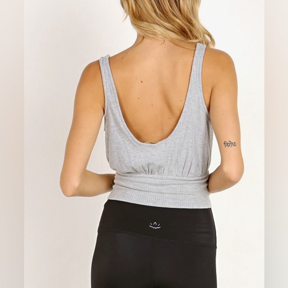 NWT Spiritual Gangsta Banded Crop Tank S